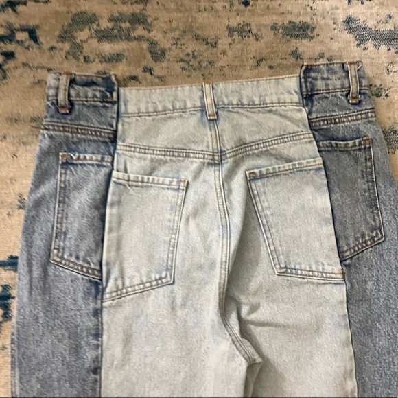 Revice Gemini Crossroads Two Tone Mom Jeans Size 32 12 - Picture 8 of 9